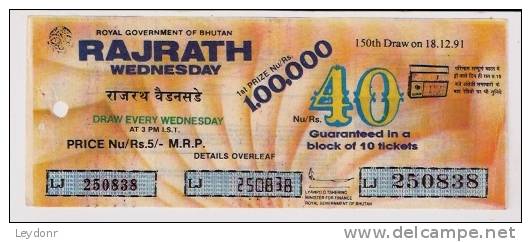 bhutan state lottery india